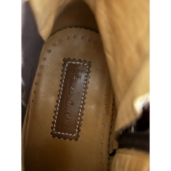 Franco Cuadra Men’s Lizard Skin Boots Brown Size 25 / US 8.5 Exotic Western - Picture 11 of 14